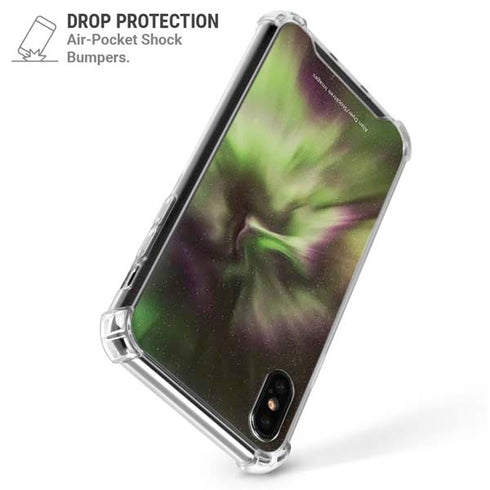 StockTrek Full Sky Aurora iPhone XS Max Clear Case
